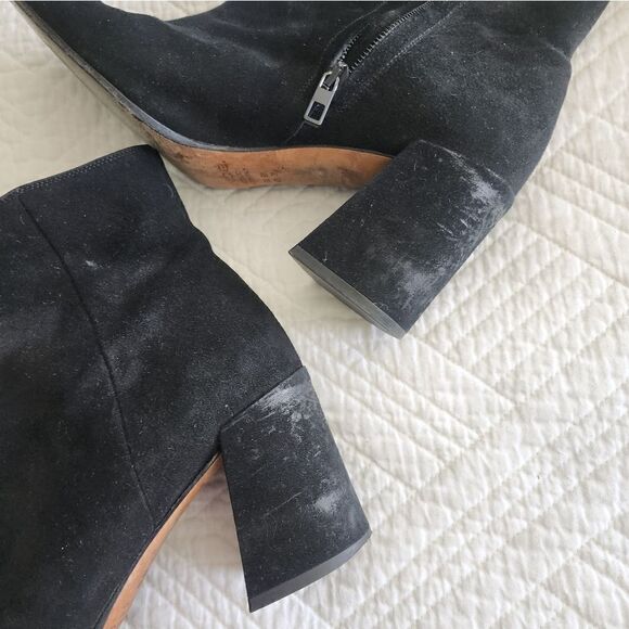 Vince suede leather boots - Picture 7 of 14